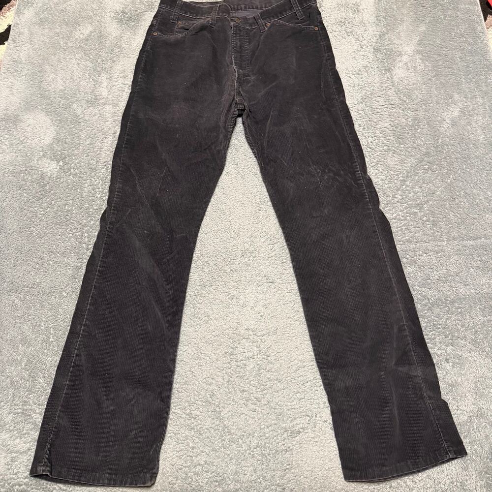 Levi's 517 Corduroy Pants Mens 36 x34 (35x33) Grey Vintage USA Bootcut